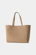 YACHT BAG VEGAN SUEDE - SAND
