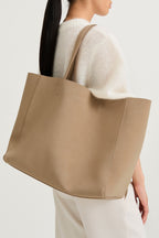 YACHT BAG VEGAN SUEDE - SAND