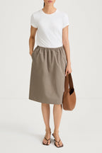 SORREL SKIRT - MUD