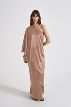 MAGDALENA DRESS - TAUPE