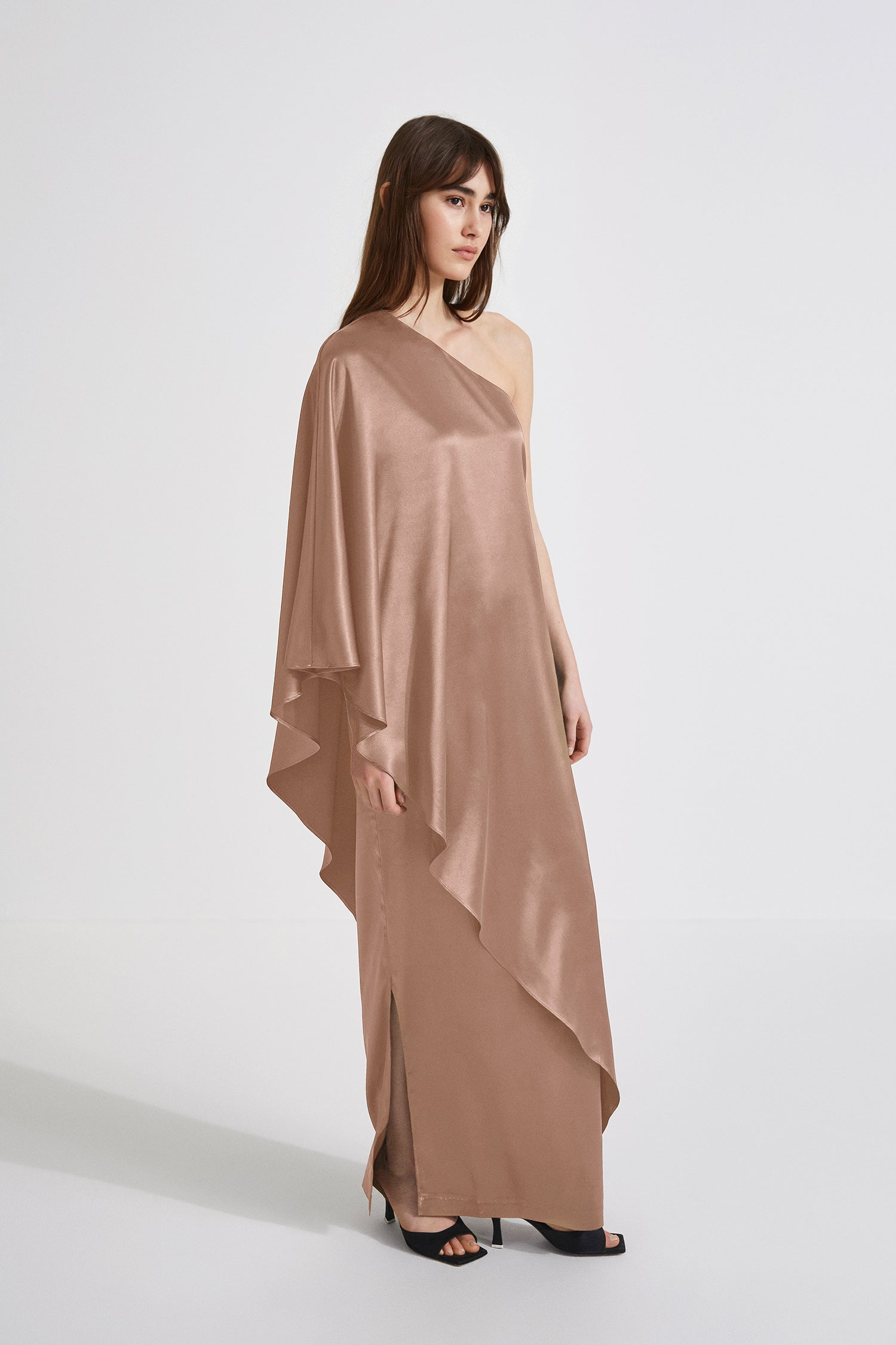 MAGDALENA DRESS - TAUPE