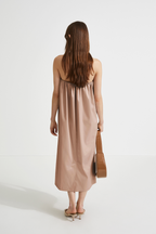 MELE DRESS - TAUPE