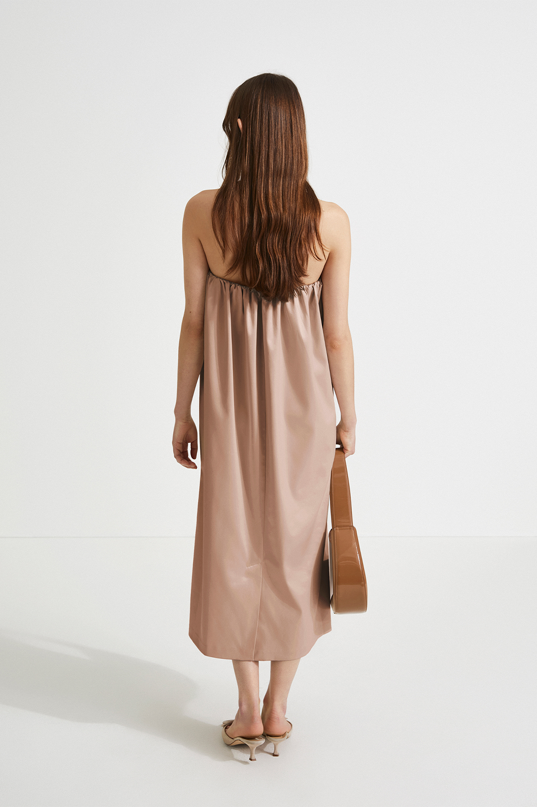 MELE DRESS - TAUPE