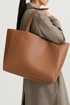 YACHT BAG GRAIN - TAN
